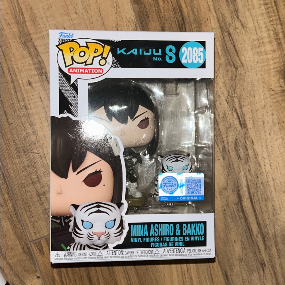 Funko Kaiju Mina Ashiro & Bakko Figure - Black and White